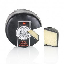 Snowdonia - Little Black Bomber, érlelt Cheddar sajt, fekete viasz 200 g