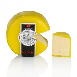 Snowdonia - Bükkfa füstölt Cheddar sajt, sárga viasz 200 g