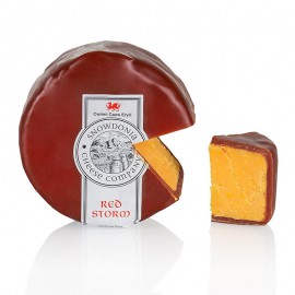 Snowdonia - Red Storm, érlelt Leicester sajt, sötétviasz 200 g