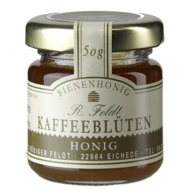 R. Feldt - Kávévirág méz, Mexikó, sötét, krémes, enyhén aromás, adag üveg 50 g