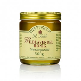 R. Feldt - Vad levendula méz, mediterrán régió, folyékony, tiszta, nem édes 500 g