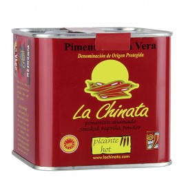 Paprikapor - Pimenton de la Vera D.O.P., füstölt, CSÍPŐS, la Chinata 350 g