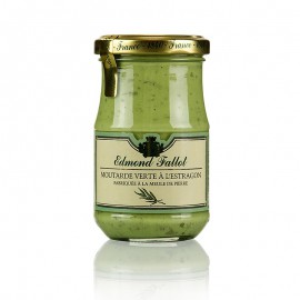 Dijon Tárkonyos mustár, zöld,  Fallot 190 ml