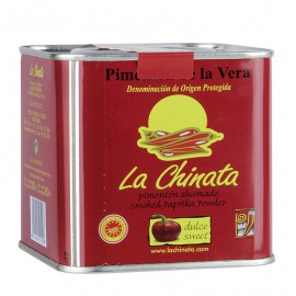 Paprikapor - Pimenton de la Vera D.O.P., füstölt, ÉDES, La Chinata 350 g