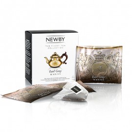 Newby Tea Earl Grey, Fekete tea 37,5 g, 15 db
