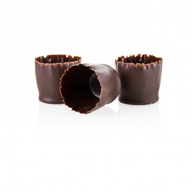 Forma- Snobinettes, sötét csokoládé, ø 23-27mm, 26mm magas 1,3 kg, 270 db