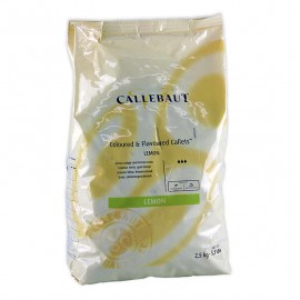 Aromásított Couverture - Lemon, Callets, Callebaut  2,5 kg