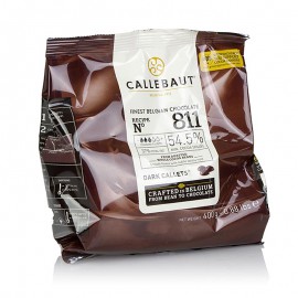 Étcsokoládé, Callets, 54,5% kakaó 400 g