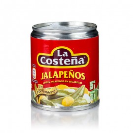 Chili - Jalapenos, egész (La Costena) 220 g