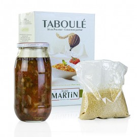 Taboulé Kész keverék, 1 pohár szósz és 1 zacskó kuszkusz, 630 g