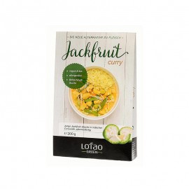 Jackfruit , Curry, kockára vágott, vegan, Lotao, BIO 200 g