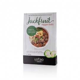 Jackfruit Veggie Balls, vegán, Lotao, BIO 150 g