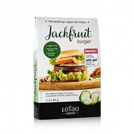 Jackfruit Burger (Bratlinge), vegan, Lotao, BIO 180 g, 2 x 90g