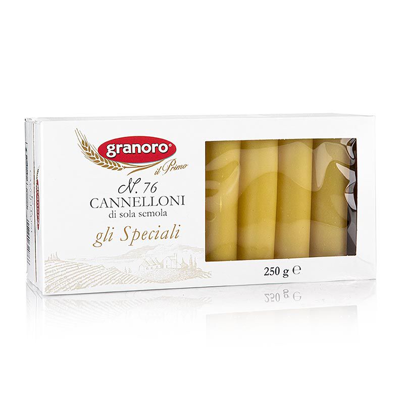Granoro Cannelloni, kb. 25 tészta tekercs / csomag, 76. sz. 250 g